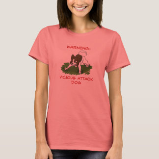 T-shirt Attaquer les Chemises des femmes Buffy Dog