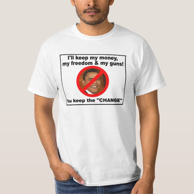 T-SHIRT ATTAQUEZ OBAMA (Devant)