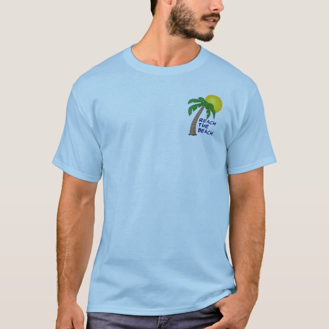 T-shirt Atteignez la collection de plage (Devant)