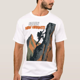 T-shirt Atteindre de Nouveaux Sommets – Hommage à la Journ