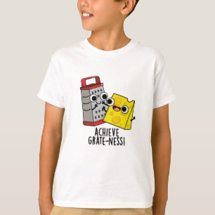 T-shirt Atteindre Gratesse Funny Fromage Puns