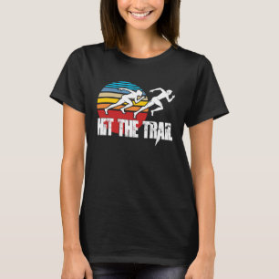 T-shirt Atteindre la piste de jogger du coureur de piste C
