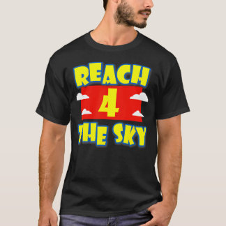 T-shirt Atteindre Quatre Le Ciel Anniversaire 4E Anniversa
