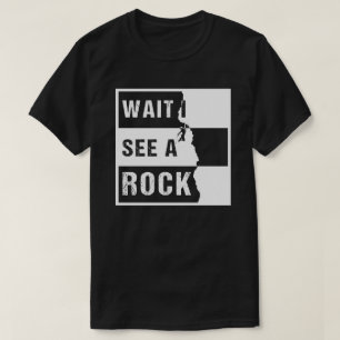 T-shirt Attendez de voir un géologue en géologie rock