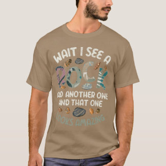 T-shirt Attendez, je vois une famille de géologie de géolo