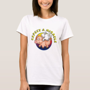 T-shirt Attendez-vous à un miracle --- Reconnaissance d'aa
