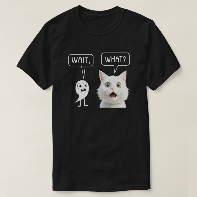 T-shirt Attendre Quelle Ponctuation Enseignant Anglais Cad (Design devant)