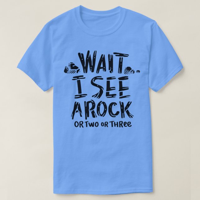 T-shirt Attends De Voir Un Rock 4 (Design devant)