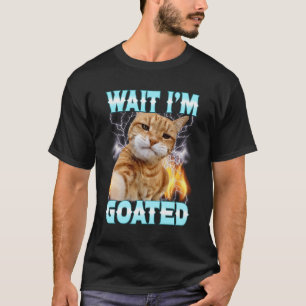 T-shirt Attends je suis génial Mème de selfie de chat idio