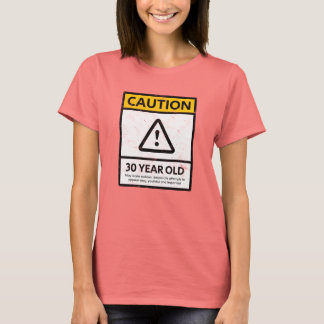 T-shirt ATTENTION 30 ans 30e anniversaire Cadeau Tee
