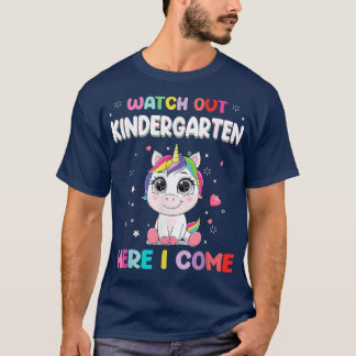 T-shirt Attention À La Maternelle Ici Je Reviens À La Lico