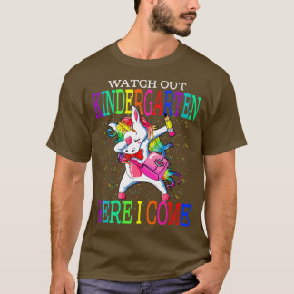 T-shirt Attention À La Maternelle Ici Je Reviens À La Lico