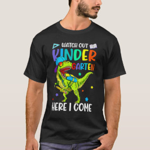 T-shirt Attention À La Maternelle Ici Je Reviens Rex À Sch