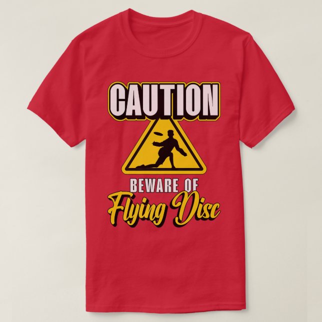 T-shirt Attention Attention Aux Disques Volants Ultimate F (Design devant)