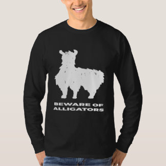 T-shirt Attention aux alligators Llama