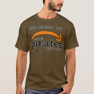 T-shirt Attention aux pirates de porc