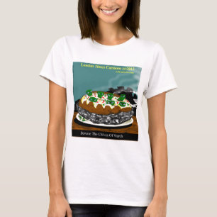 T-shirt Attention aux tiges d'amidon Drôle de pomme de ter