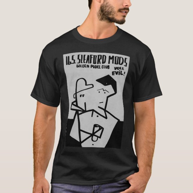 T-shirt ATTENTION - Découvrez nos autres Sleaford Mods DZ0 (Devant)