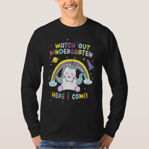 T-shirt Attention Gardez Le Jardin D'Enfants Ici Je Viens