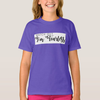 T-shirt Attention, je suis une chemise pour enfant sans pe