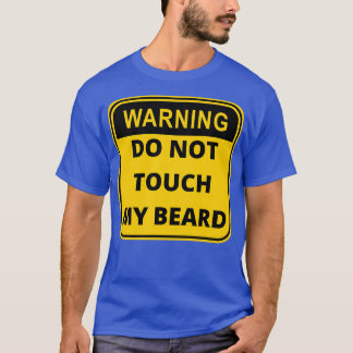 T-shirt Attention ne touche pas ma barbe