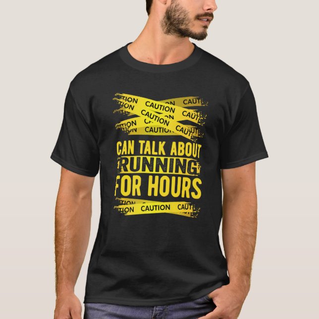 T-shirt Attention Peut Parler De Fonctionnement Pendant De (Devant)