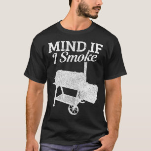T-shirt Attention si je fume Barbecue Grillmaster Fumer de