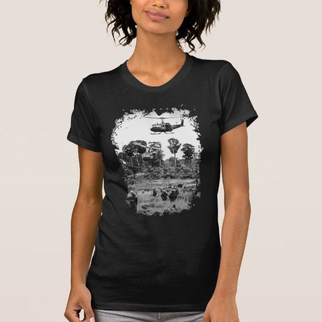 T-shirt Atterrissage du Vietnam Huey (Devant)