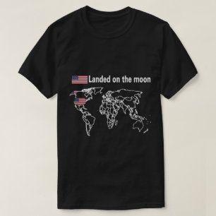 T-shirt Atterrissage Sur La Lune T Chemise, Atterrissage S