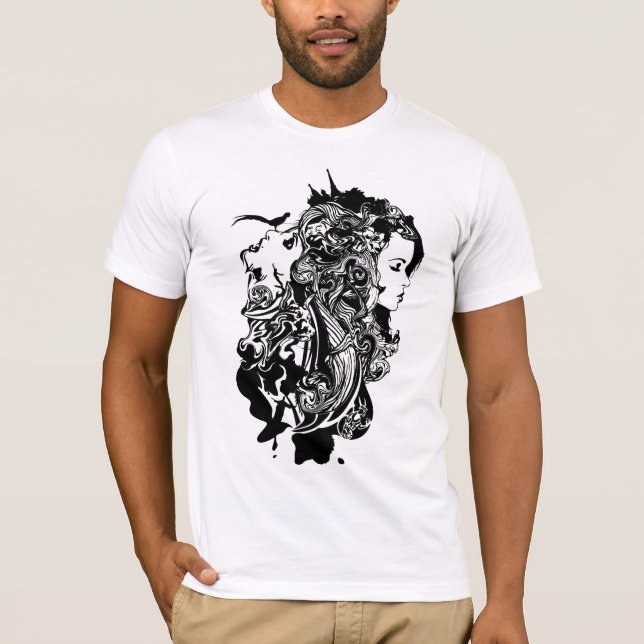 T-shirt Attirez l'attention (Devant)