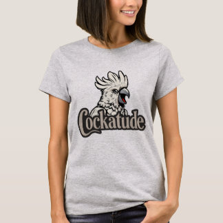 T-shirt Attitude Cockatoo "Cockatude" Femmes