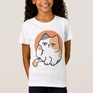 T-Shirt Attitude de Chat Paresseux – Trop Ennuyé pour S'en