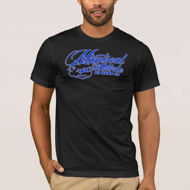 T-shirt Attitude de fan de Habs (Devant)