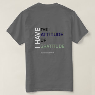 T-Shirt Attitude de Gratitude