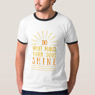T-shirt attitude positive paroles inspirantes
