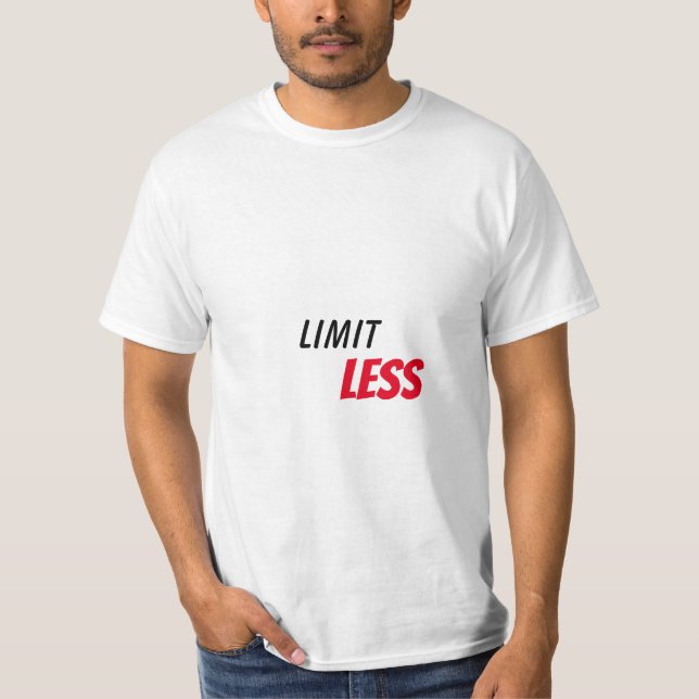 T-shirt Attitude positive positive sans limite (Devant)