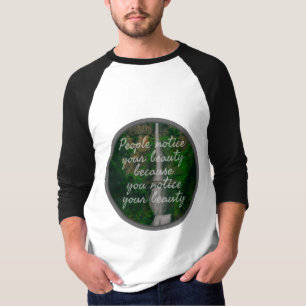 T-shirt attitude positive vibes de motivation affirmations