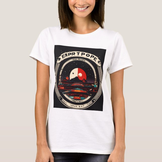 T-shirt "Attraction cosmique : Chemise de danse céleste" (Devant)