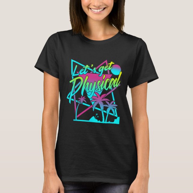 T-shirt Attractions physiques - Fitness Fitness 80's Worko (Devant)