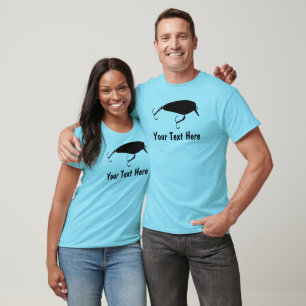 T-shirt Attrait de pêche de Crankbait à personnaliser
