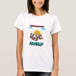 T-shirt Attrape quelques rayons, rends-toi ! Énergie verte