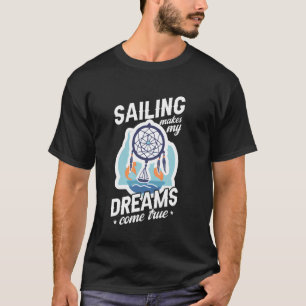 T-shirt Attrape-rêves, Voile de bateau et Marin de navire,