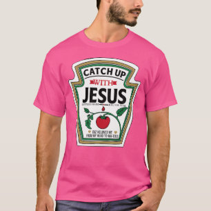 T-shirt Attraper Jésus Drôle Christian Jésus