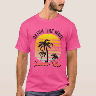 T-shirt Attraper La Vague Été T Chemise