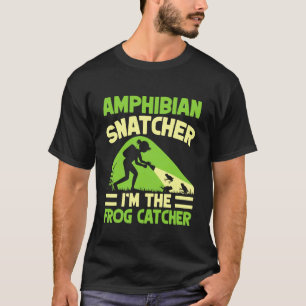 T-shirt Attrapeur de grenouilles attrapeur d'amphibiens gr