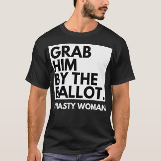 T-shirt Attrapez-le par le bulletin de vote anti-Trump Nas