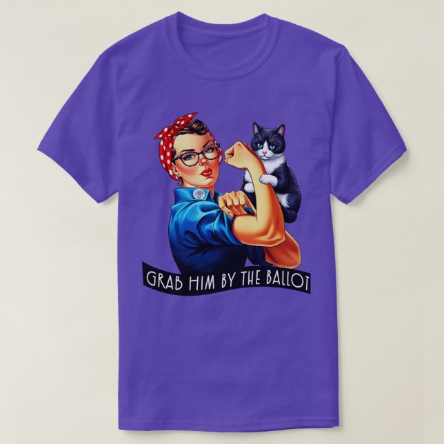 T-shirt Attrapez-Le Par Les Élections De Kamala 2024 Drôle (Design devant)