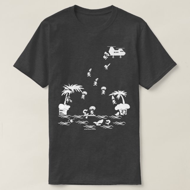 T-shirt Attrapez-Moi Si Vous Pouvez (Design devant)