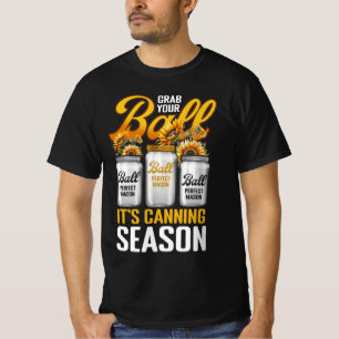T-shirt Attrapez vos boules Cannes Saison Jardinage Garden