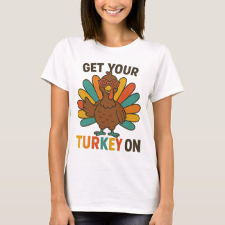 T-shirt Attrapez votre Turquie sur Thanksgiving